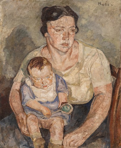 Portrait d'une mère et de son enfant